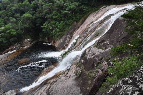Mais uma das cachoeiras do rio Vermelho, na Várzea do Braço, em Santo Amaro da Imperatriz, perto de Florianópolis, em Santa Catarina